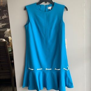 Nanette Lepore blue teal/blue dress